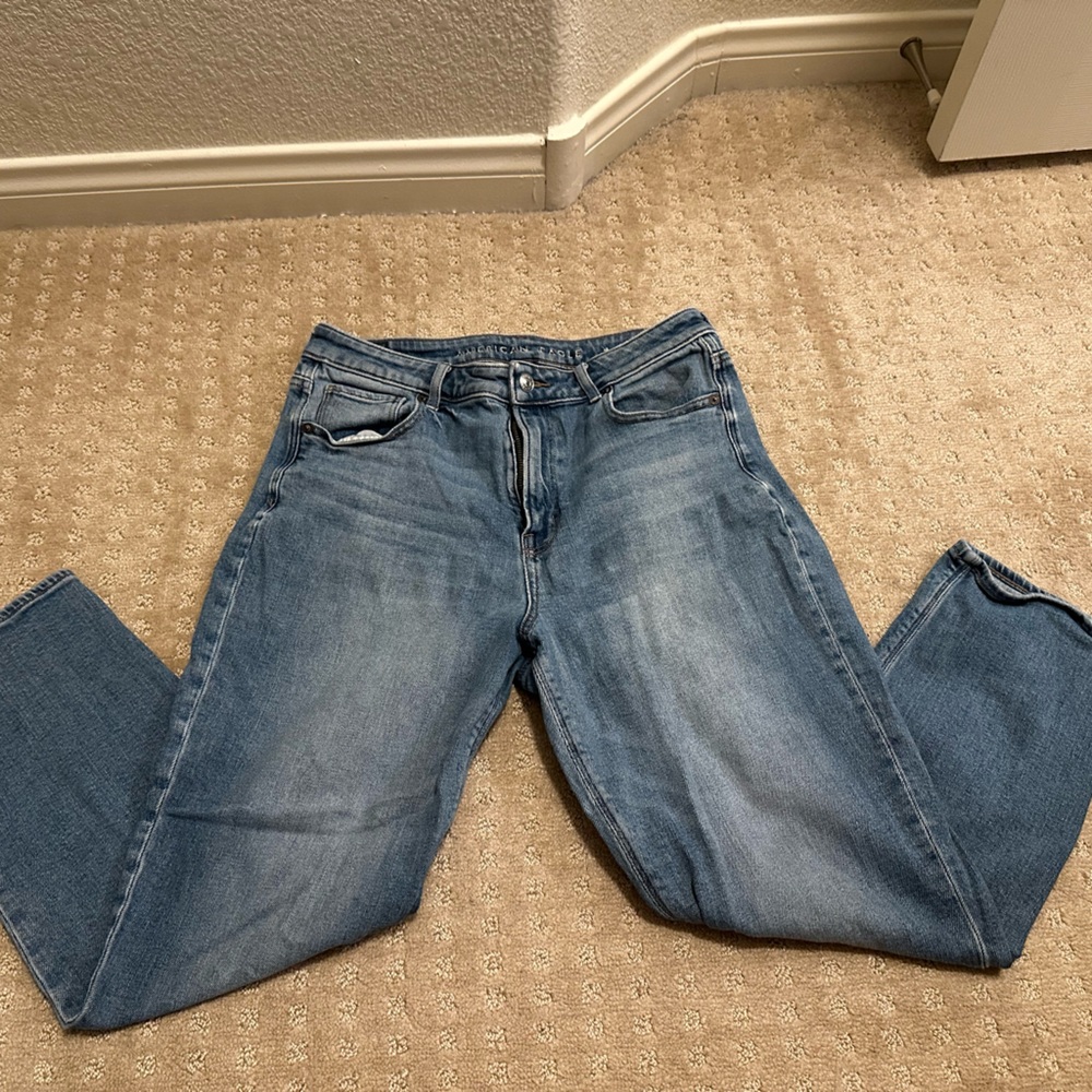 American Eagle Outfitters Light Blue Stretch Jeans